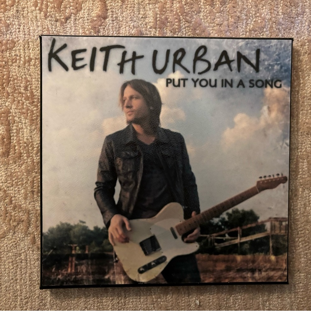 Keith Urban - ‘Put You In A Song’ Art Album Cover Canvas
